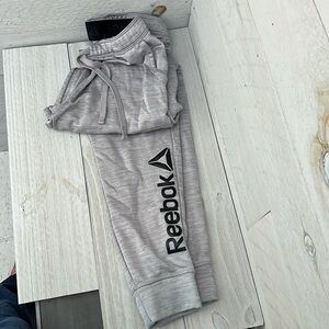 Reebok joggers with pockets and adjustable waist
